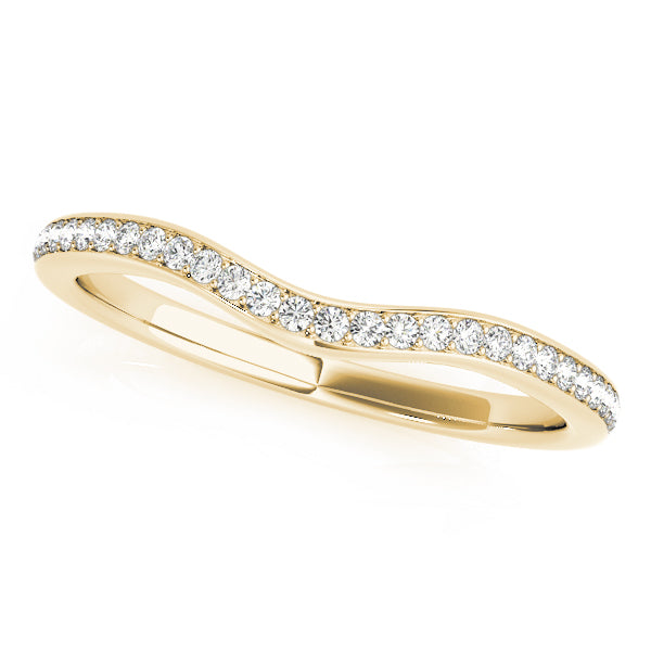 WEDDING BANDS CURVED BANDS