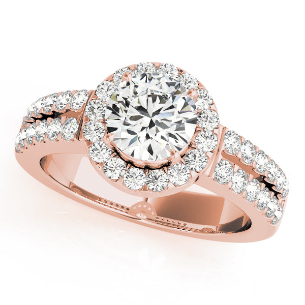 ENGAGEMENT RINGS HALO ROUND