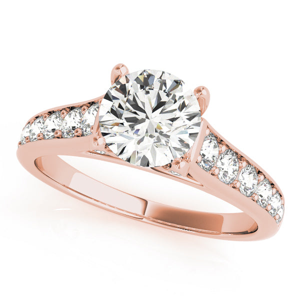 ENGAGEMENT RINGS SINGLE ROW PRONG SET