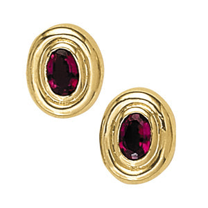 EARRINGS COLOR OVAL Complete per pair.