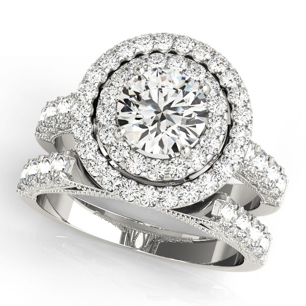 ENGAGEMENT RINGS HALO ROUND