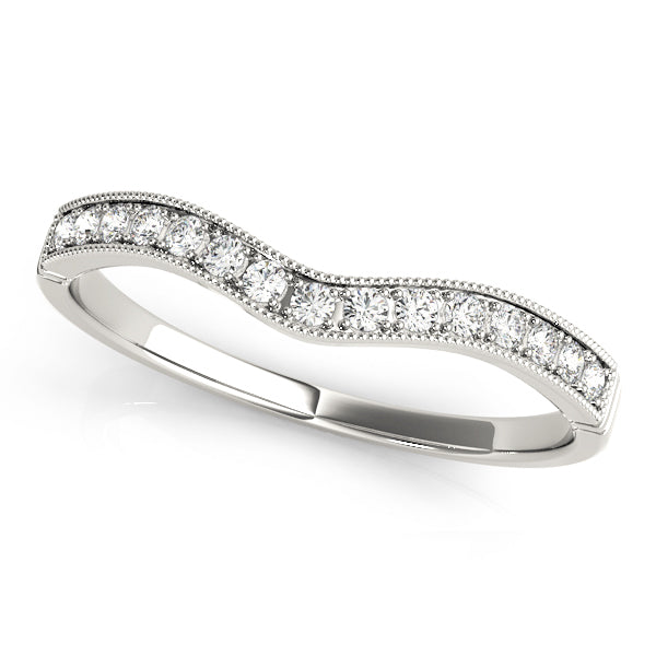 WEDDING BANDS CURVED BANDS