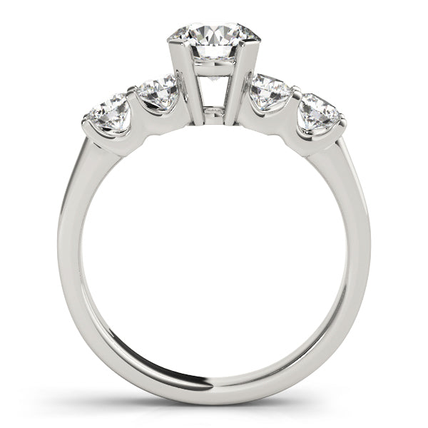 ENGAGEMENT RINGS SINGLE ROW PRONG SET