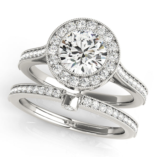 ENGAGEMENT RINGS HALO ROUND