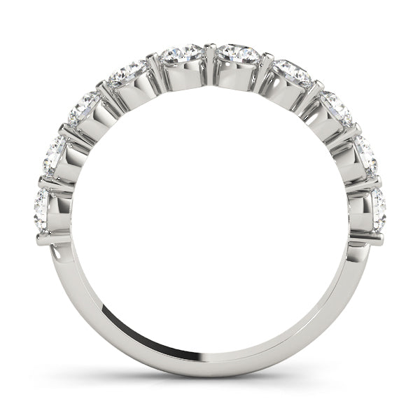 SINGLE PRONG WEDDING BAND