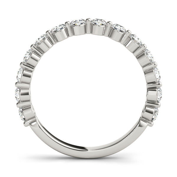 SINGLE PRONG WEDDING BAND