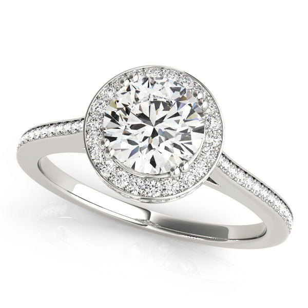 ENGAGEMENT RINGS HALO ROUND