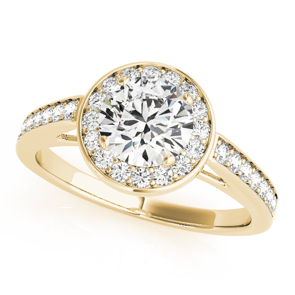 ENGAGEMENT RINGS HALO ROUND