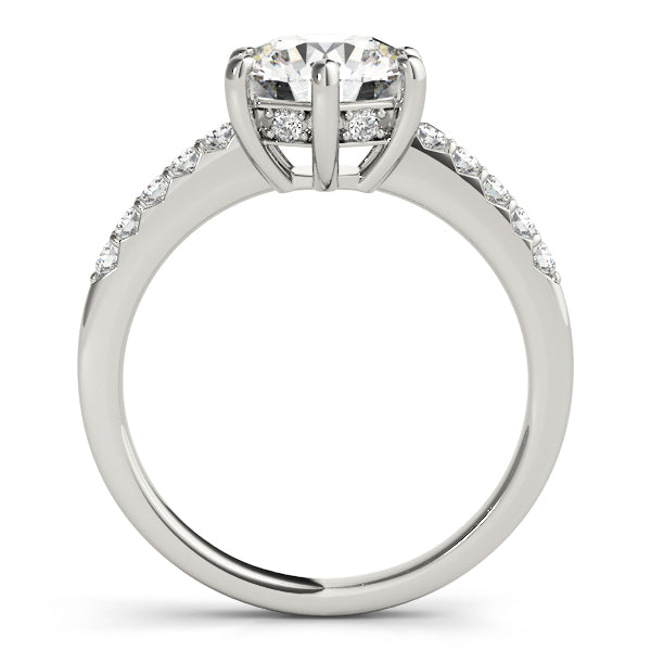 ENGAGEMENT RINGS SINGLE ROW PRONG SET