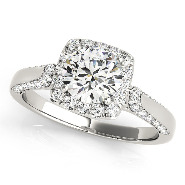 ENGAGEMENT RINGS HALO ROUND