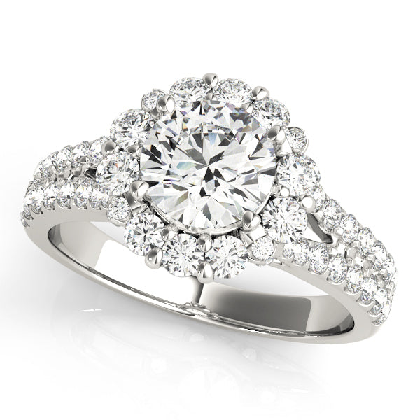 ENGAGEMENT RINGS HALO ROUND