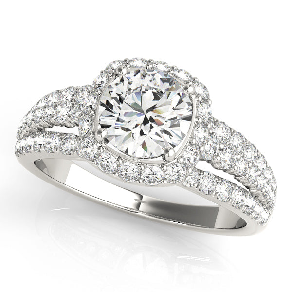 ENGAGEMENT RINGS HALO ROUND