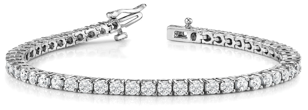 Bracelet In Line  Prong Set