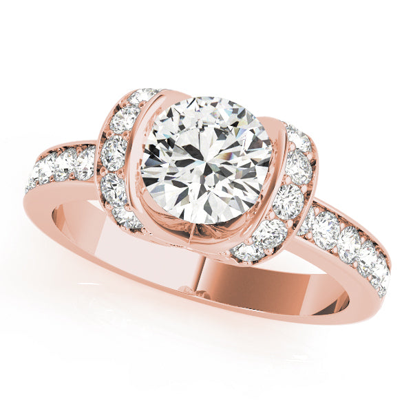 ENGAGEMENT RINGS SINGLE ROW PRONG SET