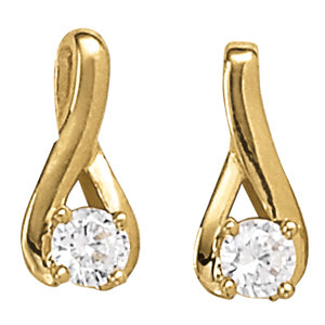 All Studs & Stud Mounts Diamond Earring