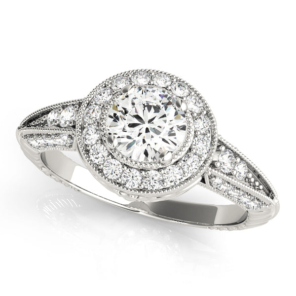 ENGAGEMENT RINGS HALO ROUND