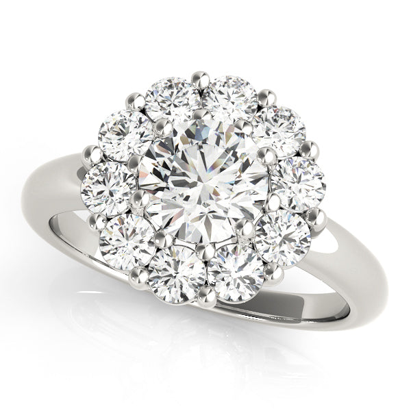 ENGAGEMENT RINGS HALO ROUND