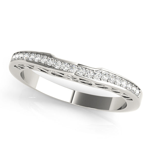 WEDDING BANDS CURVED BANDS