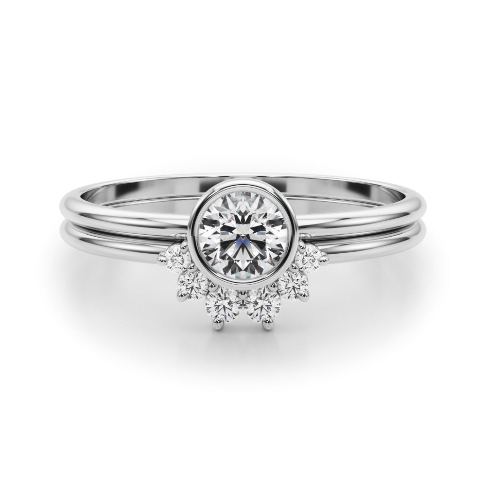 LAB GROWN DIAMOND FASHION RING ROUND