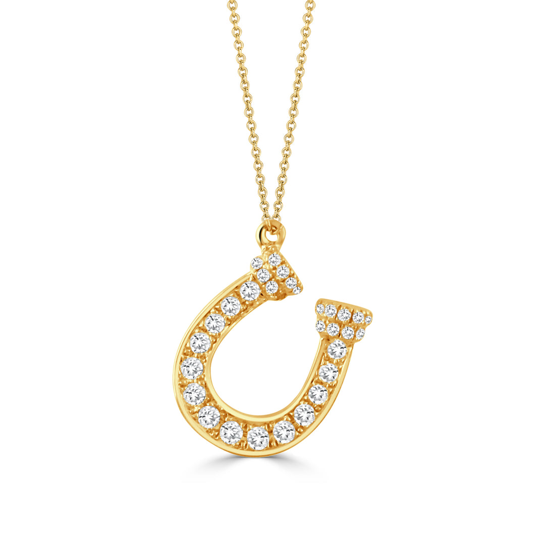 N10053 - 18k Yellow Gold Necklace from the Equestrian collection